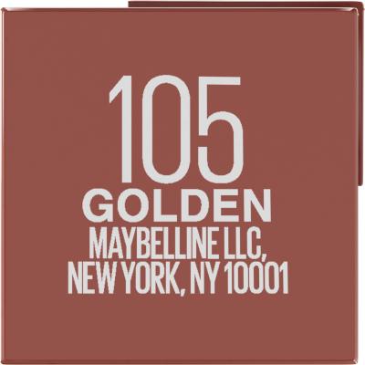 Maybelline Superstay Vinyl Ink Liquid Ruž za usne za žene 4,2 ml Nijansa 105 Golden