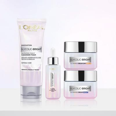L&#039;Oréal Paris Glycolic-Bright Glowing Daily Cleanser Foam Pjena za čišćenje lica za žene 100 ml