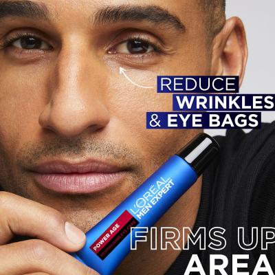 L&#039;Oréal Paris Men Expert Power Age Revitalising Eye Care Krema za područje oko očiju za muškarce 15 ml
