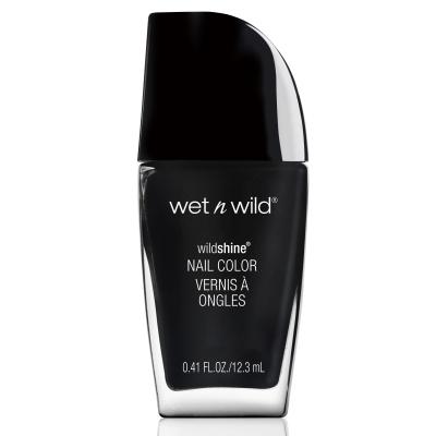 Wet n Wild Wildshine Lak za nokte za žene 12,3 ml Nijansa E485D Black Creme