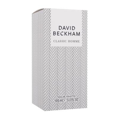 David Beckham Classic Homme Toaletna voda za muškarce 100 ml
