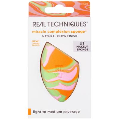 Real Techniques Miracle Complexion Sponge Orange Swirl Limited Edition Aplikator za žene 1 kom