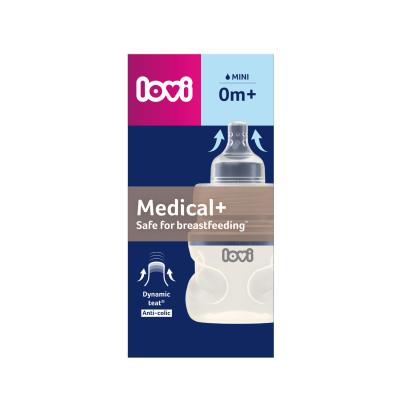 LOVI Medical+ Bottle 0m+ Mini Bočica za bebe za djecu 150 ml