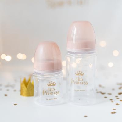 Canpol babies Royal Baby Easy Start Anti-Colic Bottle Little Princess 0m+ Bočica za bebe za djecu 120 ml