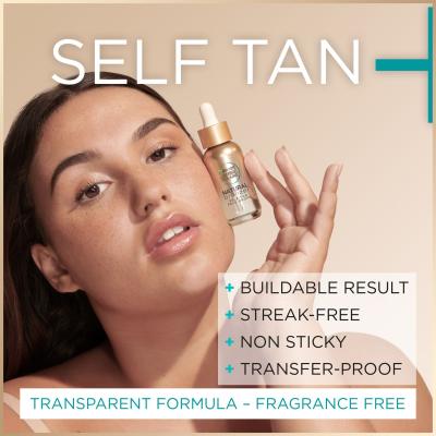 Garnier Ambre Solaire Natural Bronzer Self-Tan Face Drops Proizvod za samotamnjenje 30 ml