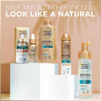 Garnier Ambre Solaire Natural Bronzer Self-Tan Face Drops Proizvod za samotamnjenje 30 ml
