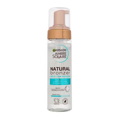 Garnier Ambre Solaire Natural Bronzer Self Tan Mousse Proizvod za samotamnjenje 200 ml