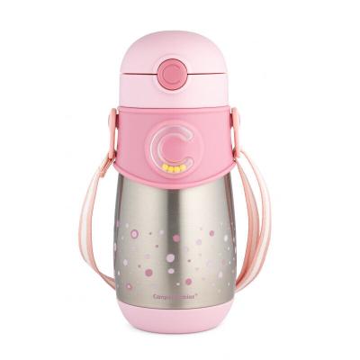Canpol babies Travel Cup Thermal Insulated Sport Cup Pink Čašica za djecu 300 ml