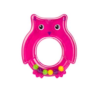 Canpol babies Rattle Owl Pink Igračka za djecu 1 kom