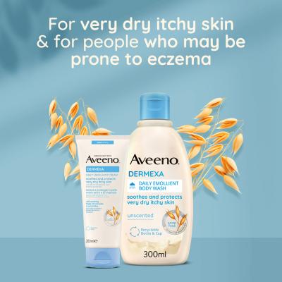 Aveeno Dermexa Daily Emollient Body Wash Gel za tuširanje 300 ml