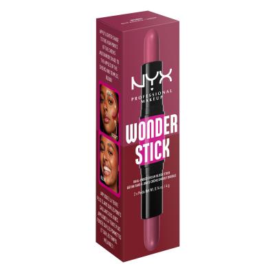 NYX Professional Makeup Wonder Stick Blush Rumenilo za žene 8 g Nijansa 04 Deep Magenta And Ginger