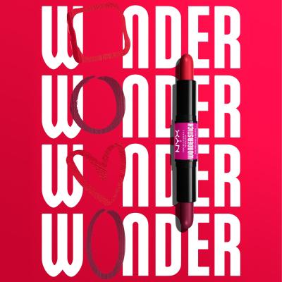 NYX Professional Makeup Wonder Stick Blush Rumenilo za žene 8 g Nijansa 05 Bright Amber And Fuchsia