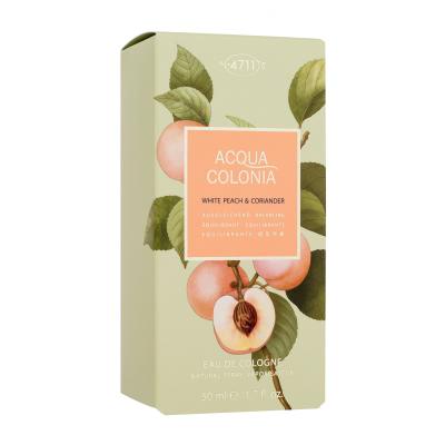 4711 Acqua Colonia White Peach &amp; Coriander Kolonjska voda 50 ml