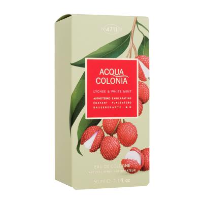 4711 Acqua Colonia Lychee &amp; White Mint Kolonjska voda 50 ml