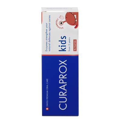 Curaprox Kids Toothpaste No Fluoride Strawberry Zubna pasta za djecu 60 ml
