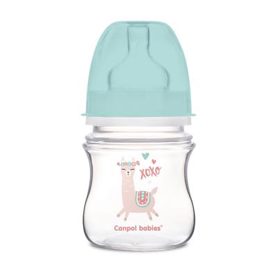 Canpol babies Exotic Animals Easy Start Anti-Colic Bottle Green 0m+ Bočica za bebe za djecu 120 ml
