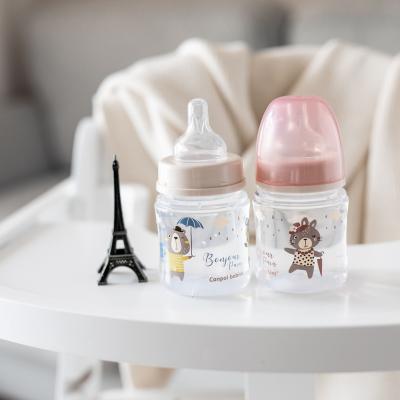 Canpol babies Bonjour Paris Easy Start Anti-Colic Bottle Blue 0m+ Bočica za bebe za djecu 120 ml