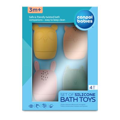 Canpol babies Silicone Bath Toys Igračka za djecu set