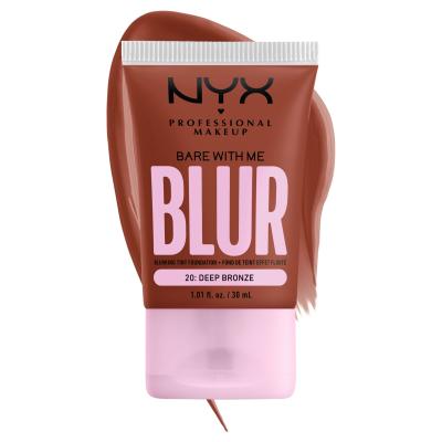 NYX Professional Makeup Bare With Me Blur Tint Foundation Puder za žene 30 ml Nijansa 20 Deep Bronze