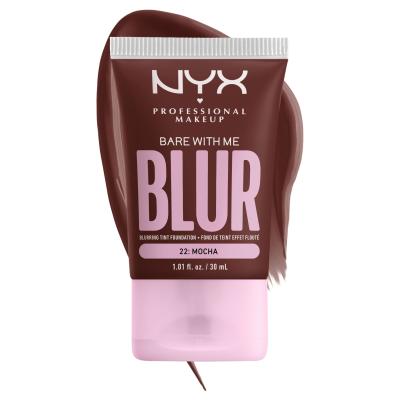 NYX Professional Makeup Bare With Me Blur Tint Foundation Puder za žene 30 ml Nijansa 22 Mocha