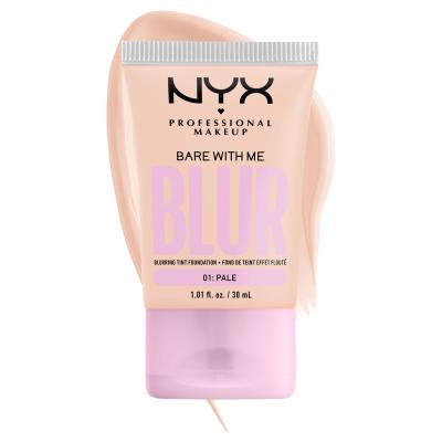 NYX Professional Makeup Bare With Me Blur Tint Foundation Puder za žene 30 ml Nijansa 01 Pale