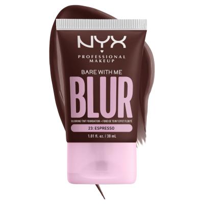 NYX Professional Makeup Bare With Me Blur Tint Foundation Puder za žene 30 ml Nijansa 23 Espresso