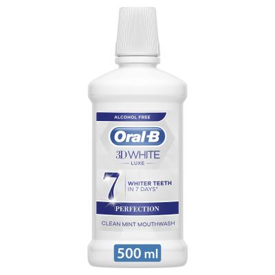 Oral-B 3D White Luxe Vodice za ispiranje usta 500 ml