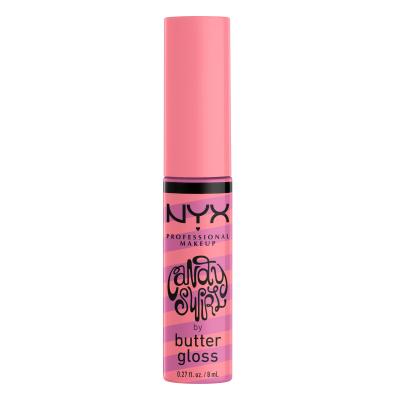 NYX Professional Makeup Butter Gloss Candy Swirl Sjajilo za usne za žene 8 ml Nijansa 02 Sprinkle
