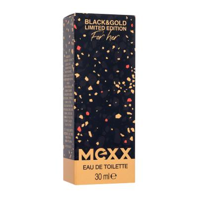 Mexx Black &amp; Gold Limited Edition Toaletna voda za žene 30 ml