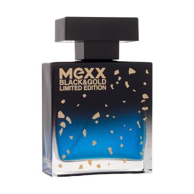 Mexx Black &amp; Gold Limited Edition Toaletna voda za muškarce 50 ml