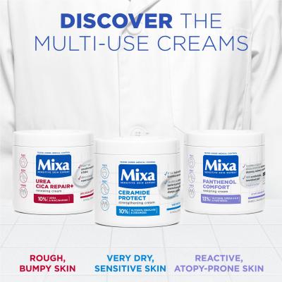 Mixa Ceramide Protect Strengthening Cream Krema za tijelo za žene 400 ml
