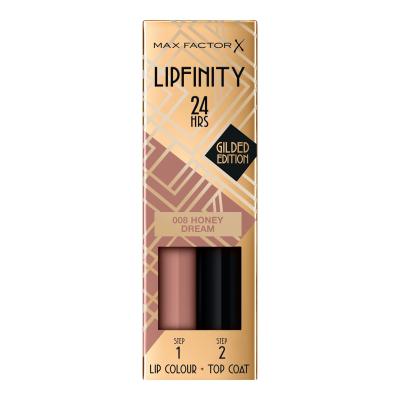 Max Factor Lipfinity 24HRS Lip Colour Ruž za usne za žene 4,2 g Nijansa 008 Honey Dream