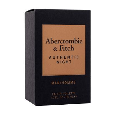 Abercrombie &amp; Fitch Authentic Night Toaletna voda za muškarce 30 ml