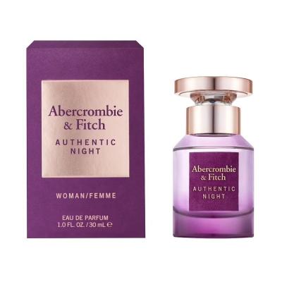 Abercrombie &amp; Fitch Authentic Night Parfemska voda za žene 30 ml