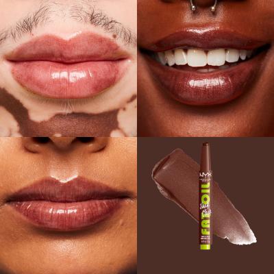 NYX Professional Makeup Fat Oil Slick Click Balzam za usne za žene 2 g Nijansa 12 Trending Topic