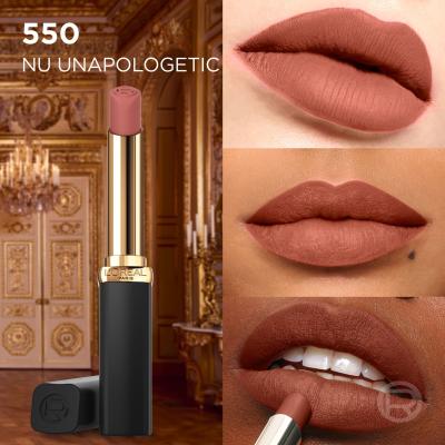 L&#039;Oréal Paris Color Riche Intense Volume Matte Nudes of Worth Ruž za usne za žene 1,8 g Nijansa 550 Le Nude Unapolo