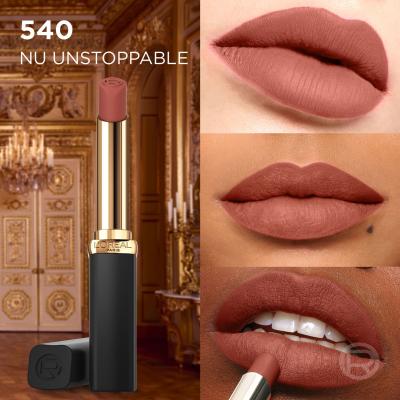 L&#039;Oréal Paris Color Riche Intense Volume Matte Nudes of Worth Ruž za usne za žene 1,8 g Nijansa 540 Le Nude Unstopp