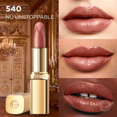L&#039;Oréal Paris Color Riche Free the Nudes Ruž za usne za žene 4,7 g Nijansa 540 Nu Unstoppable