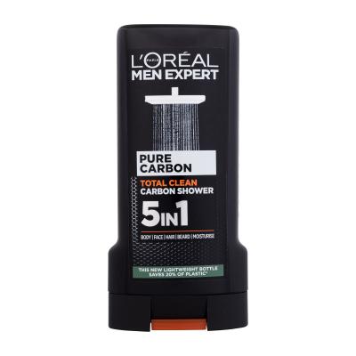 L&#039;Oréal Paris Men Expert Pure Carbon 5in1 Gel za tuširanje za muškarce 300 ml