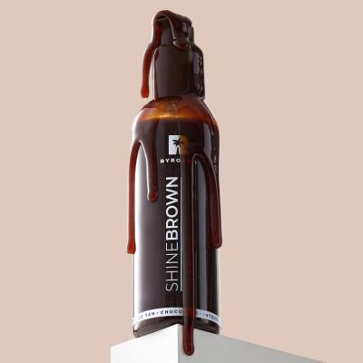 Byrokko Shine Brown Chocolate Tanning Oil Proizvod za zaštitu od sunca za tijelo za žene 145 ml