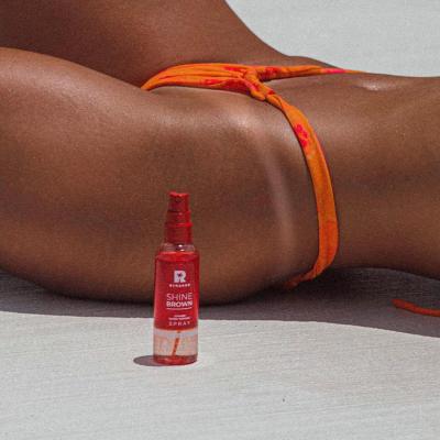 Byrokko Shine Brown Watermelon 2-Phase Super Tanning Spray Proizvod za zaštitu od sunca za tijelo za žene 104 ml
