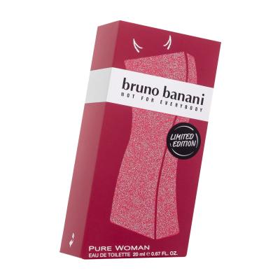 Bruno Banani Pure Woman Limited Edition Toaletna voda za žene 20 ml