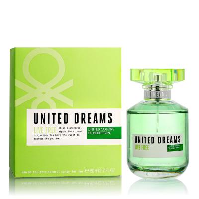 Benetton United Dreams Live Free Toaletna voda za žene 80 ml