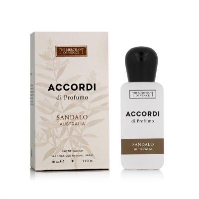 The Merchant of Venice Accordi di Parfumo Sandalo Australia Parfemska voda 30 ml