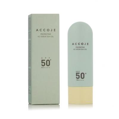 ACCOJE Protective No-Sebum Sun Gel SPF50+ Proizvod za zaštitu lica od sunca 50 ml