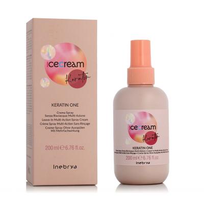 Inebrya Ice Cream Keratin Keratin One Njega kose bez ispiranja 200 ml