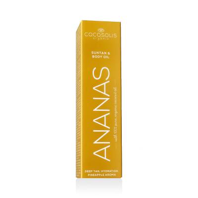 COCOSOLIS Suntan &amp; Body Oil Ananas Proizvod za zaštitu od sunca za tijelo za žene 110 ml