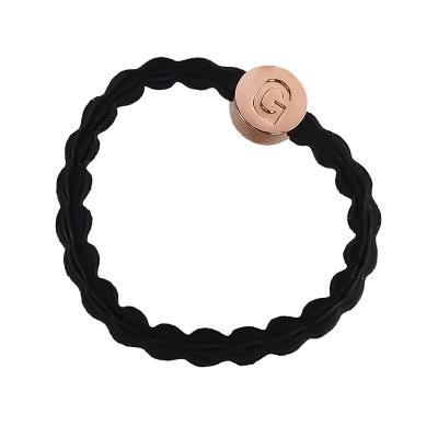 By Eloise London Letter Charms Gold Gumice za kosu 1 kom Nijansa G Black