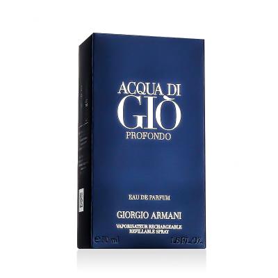 Giorgio Armani Acqua di Giò Profondo 2024 Parfemska voda za muškarce za ponovo punjenje 50 ml