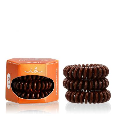 Invisibobble Premium Original Gumice za kosu za žene Nijansa Pretzel Brown - hnědá set